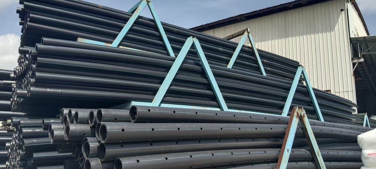 PE Perforated Drainage Pipe