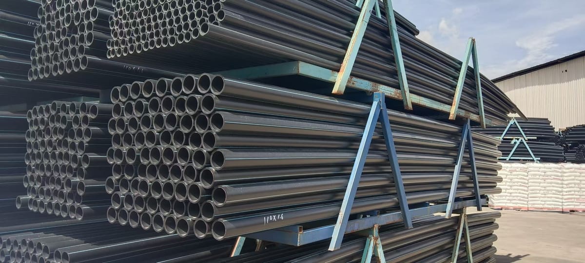 PE Solid Wall Water Supply Pipe