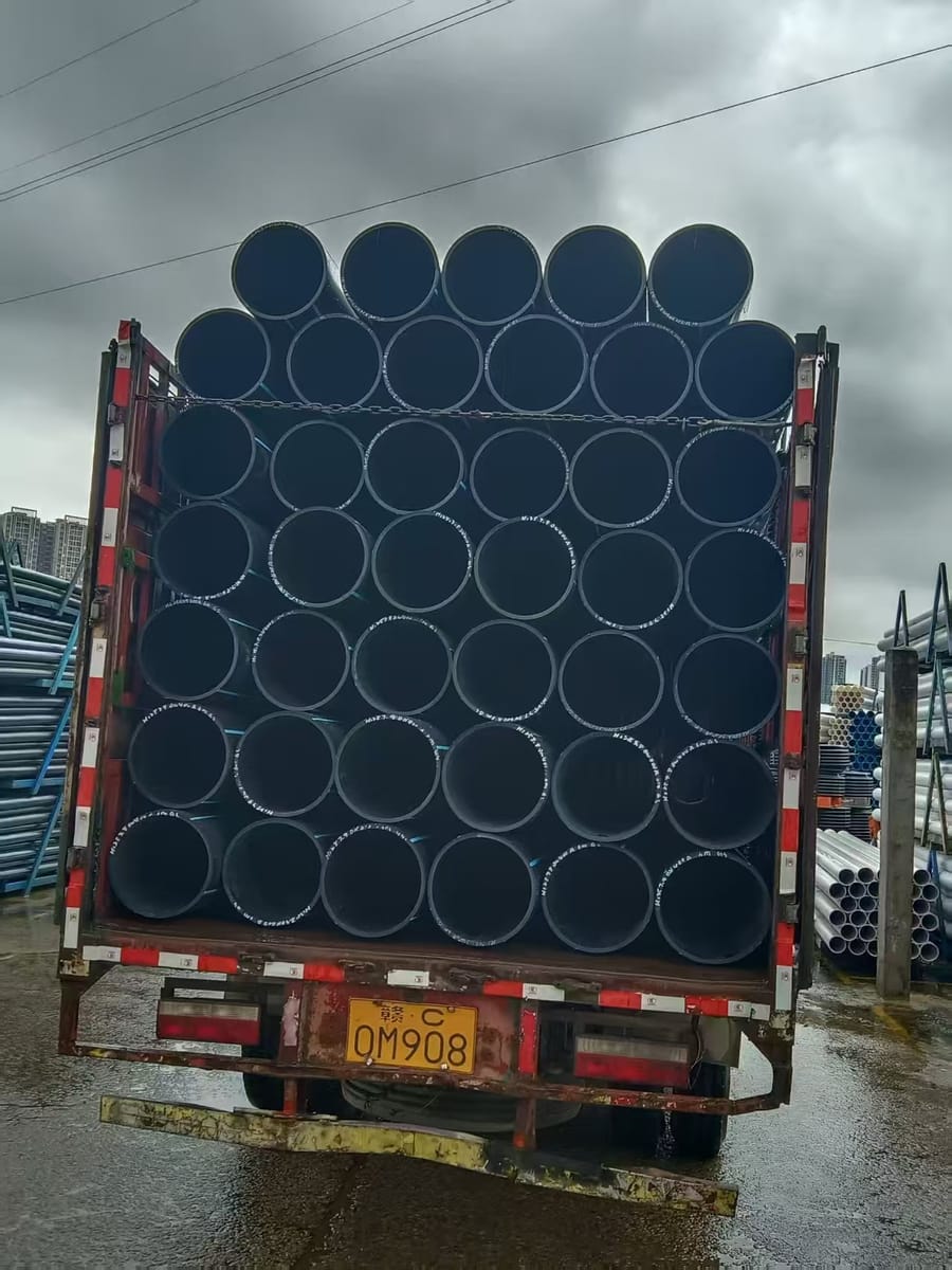 HDPE Steel Reinforced Spiral Pipe 3