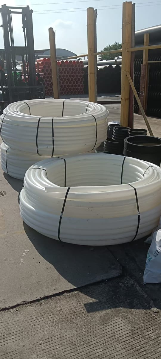 PVC-U Spiral Wound Drainage Pipe